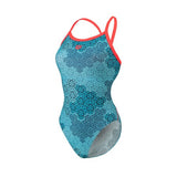 Women's Camo Kikko Swimsuit Challenge Back fluo red-multi