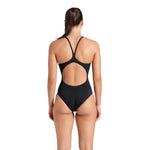 Arena Women's Diamond Swimsuit Lightdrop Back black-white