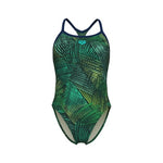 Women's Energy Swimsuit Booster Back navy-green multi