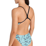 Arena Women's Escape Challenge Back black-waterblue multi