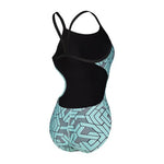 Arena Women's Escape Challenge Back black-waterblue multi