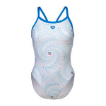 Women's Fireflow Challenge Back blue river-white