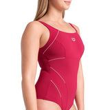 Women's Jewel One piece Low C Cup R red-onion-white