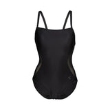 Arena Women's Mesh Panels Closed Back Black