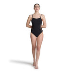 Arena Women's Mesh Panels Closed Back Black