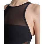 Arena Women's Mesh Panels Swim Pro Back Black