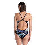 Women's Naito Fun Planet Swimsuit Super Fly Black