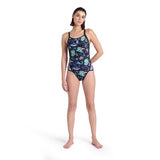 Women's Naito Fun Planet Swimsuit Super Fly Black