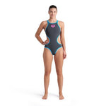 Women's One Biglogo asphalt-turquoise