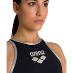 Arena Women's One Biglogo One Piece black-silver