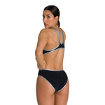 Arena Women's One Biglogo One Piece black-silver