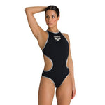 Arena Women's One Biglogo One Piece black-silver