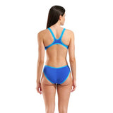Arena Women's One Biglogo One Piece Neon Blue / Turquoise