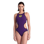 Arena One Biglogo One Piece Femme violet-noir