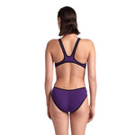 Arena One Biglogo One Piece Femme violet-noir