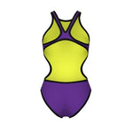 Arena One Biglogo One Piece Femme violet-noir