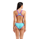 Arena Women's One Biglogo One Piece Water / Purple