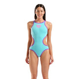 Arena Women's One Biglogo One Piece Water / Purple