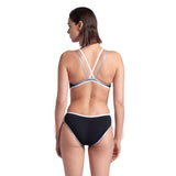 Women's One Double Cross Back One Piece Pink-Blue River (Copie)