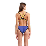 Women's One Double Cross Back One Piece Futur Dusk - Soft Green