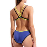Women's One Double Cross Back One Piece Futur Dusk - Soft Green