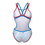 Women's One Fireflow Double Cross Red-blue river-white