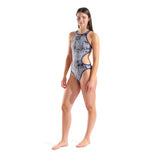 Arena Women's One Lacquer One Piece Multi - White Navy