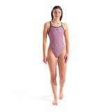 Women's Pebbles Swimsuit X Cross Multi-White - Navy