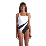 Arena Women's Swimsuit Liliana U Back C Cup black-white