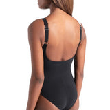 Arena Women's Swimsuit Liliana U Back C Cup black-white