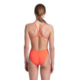 Women's Arena Team Swimsuit Challenge Solid Bright Coral