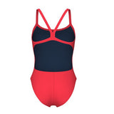Women's Arena Team Swimsuit Challenge Solid Bright Coral