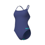 Women's Arena Team Swimsuit Challenge Solid future dusk-water