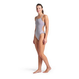 Women's Arena Team Swimsuit Challenge Solid sea foam-white