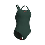 Women's Arena Team Swimsuit Pro Solid dark sage