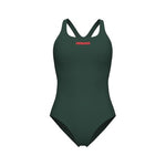 Women's Arena Team Swimsuit Pro Solid dark sage