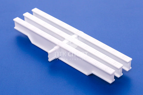 Drainage Grill Overflow grate white (1 lock) 22mm*295mm