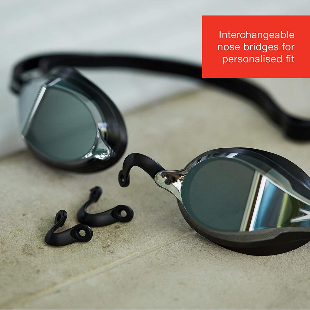 fastskin speedsocket 2 mirror goggle Fastskin Speedsocket 2 Mirror Goggle Black / Silver – Not Normal Swimwear
