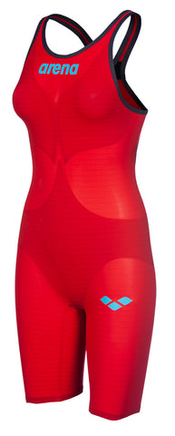 Women's Powerskin Carbon Air 2 CloseBack Kneesuit Red