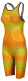Combinaison Femme Powerskin Carbon Air 2 CloseBack Lime-Orange