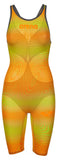 Combinaison Femme Powerskin Carbon Air 2 Dos Ouvert Lime-Orange