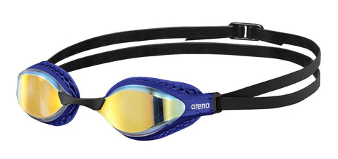 Goggle Air Speed Mirror Yellow Copper - Blue