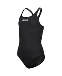 Teambadpak voor meisjes Swim Pro Solid Zwart - Wit