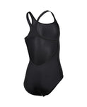 Teambadpak voor meisjes Swim Pro Solid Zwart - Wit