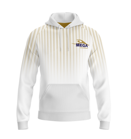 Sweater Hooded Junior MEGA White