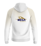 Sweater Hooded Womens MEGA White