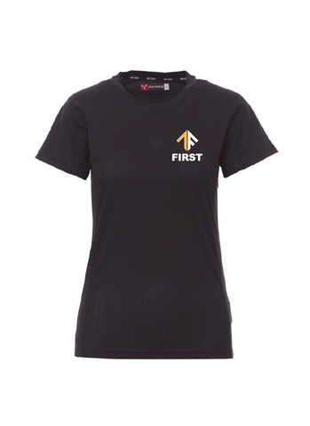 T-shirt Femme FIRST Noir