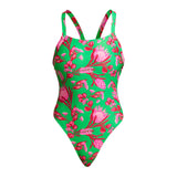 Femme One Piece Twisted Snake Pit