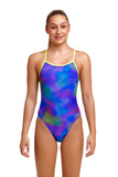 Filles Single Strap One Piece Screen Time