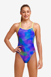 Filles Single Strap One Piece Screen Time